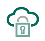 cloud email protection icon