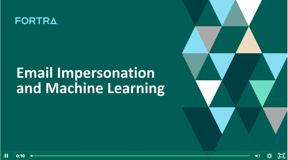 Email Impersonation and Machine Learning